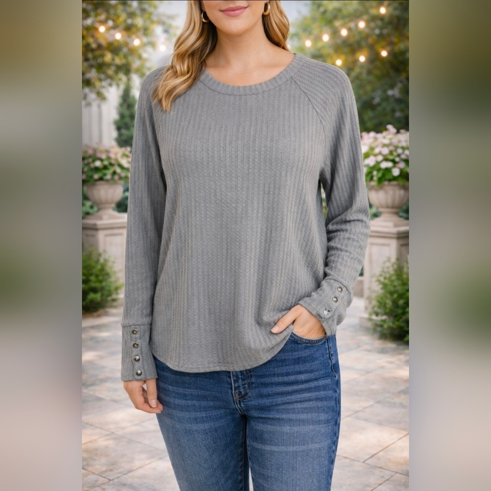 Chaser Gray Women's Top